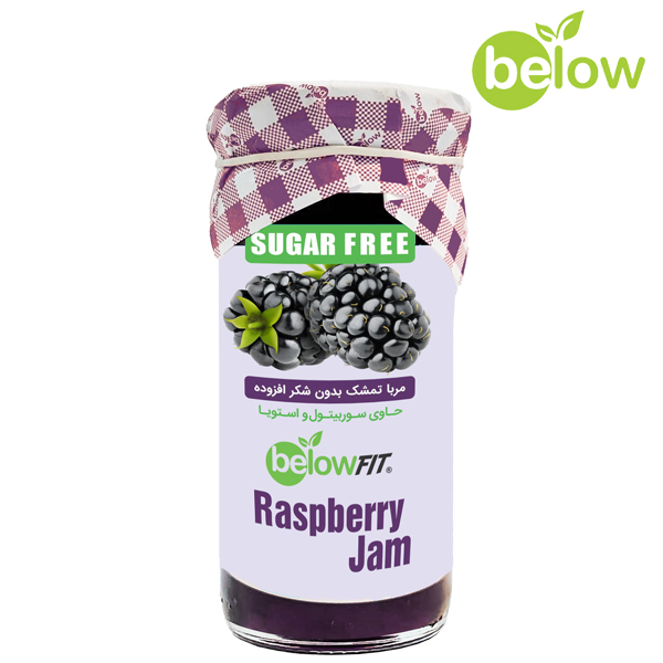 raspberry-jam مربا تمشک بدون شکر بیلو - تصویر 1