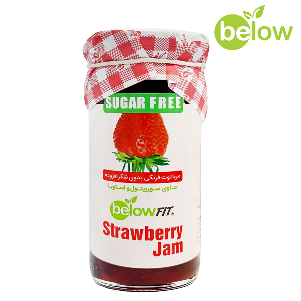 strawberry-jam مربا توت فرنگی بدون شکر بیلو - تصویر 1