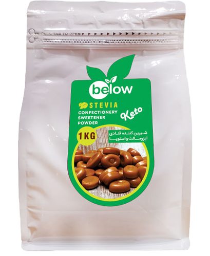 keto-1kg-01 َشیرین کننده قنادی استویا 1 کیلوگرمی کتو بیلو - تصویر 1