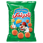 اسنک ذرت نادرنمکی توپی